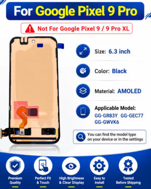 Original Google Pixel 9 Pro Display Assembly